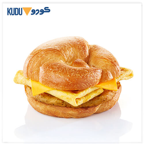 Kudu KSA Web Design, Website Development, Web Maintenance Chicken & Eggs Croissant Sandwich
