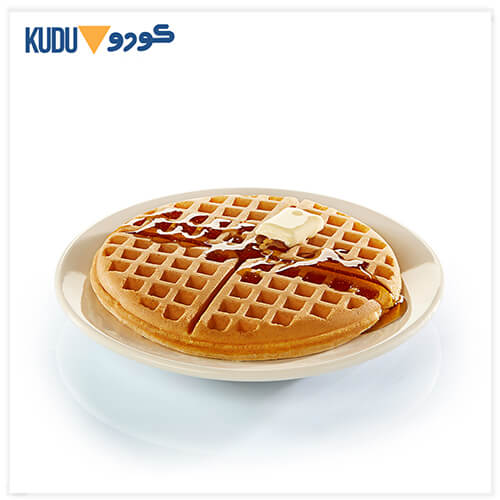 Kudu KSA Web Design, Web Maintenance, Mobile App Waffles with Maple Syrup Dessert