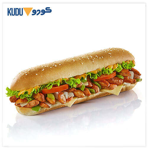 Kudu KSA Website Design, Mobile App Development Chicken Fajita Sandwich